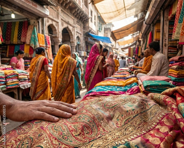 Obraz  Indian market