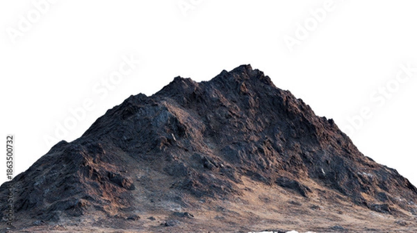 Obraz Mountain Ridge with Rocky Texture