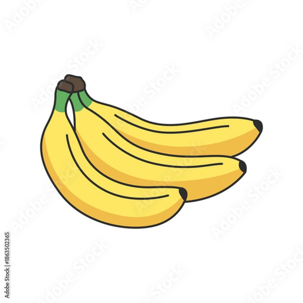 Obraz Banana illustration