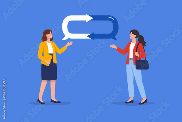 Obraz People Talking Communication