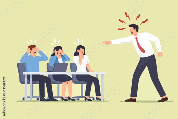 Obraz Office Team Problem Discussion