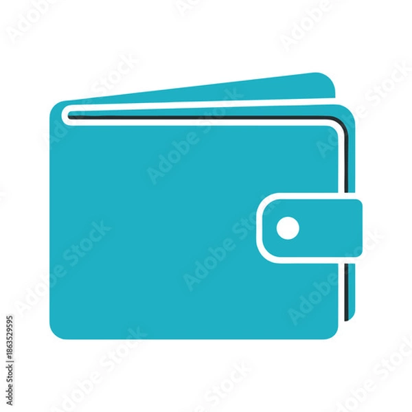 Obraz Wallet Vector Illustration