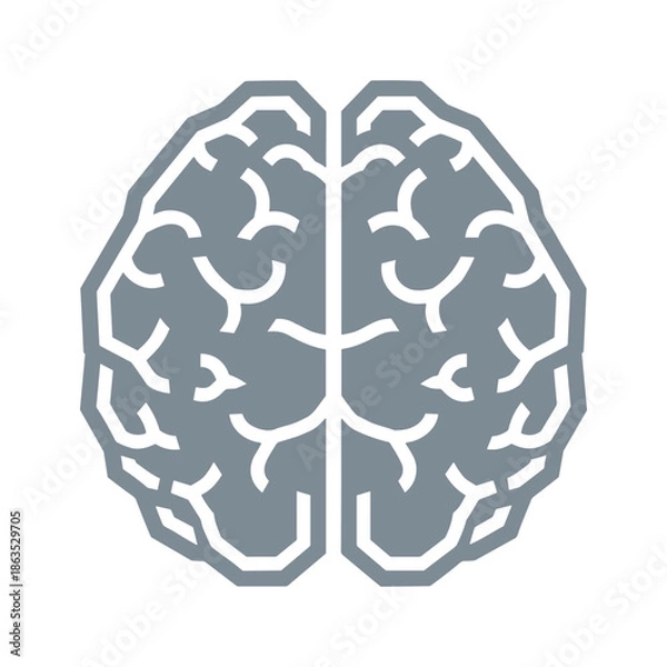 Obraz Brain Icon Vector Illustration