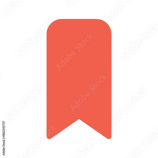 Obraz Red Bookmark Icon