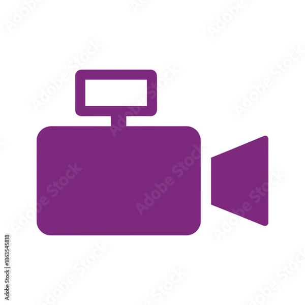Fototapeta Video Camera Icon