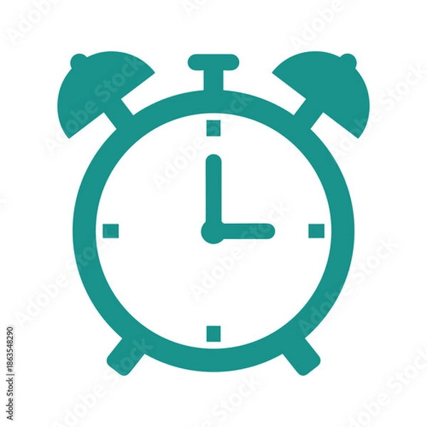 Obraz Alarm Clock Vector Illustration