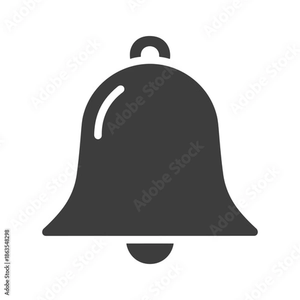 Obraz Bell Icon Vector Illustration