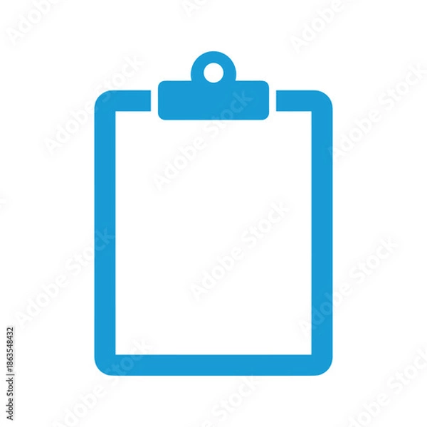 Obraz Clipboard Icon Vector Illustration