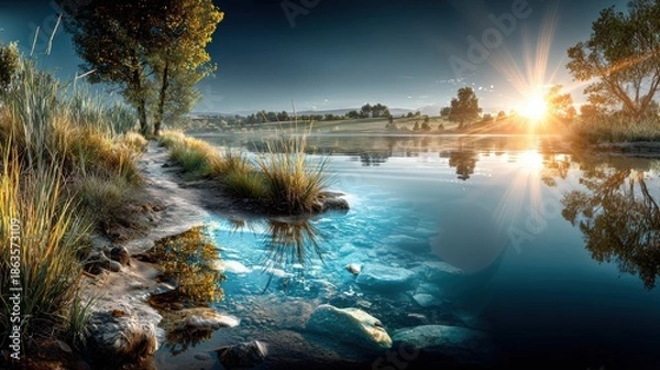 Obraz serenade lakeside