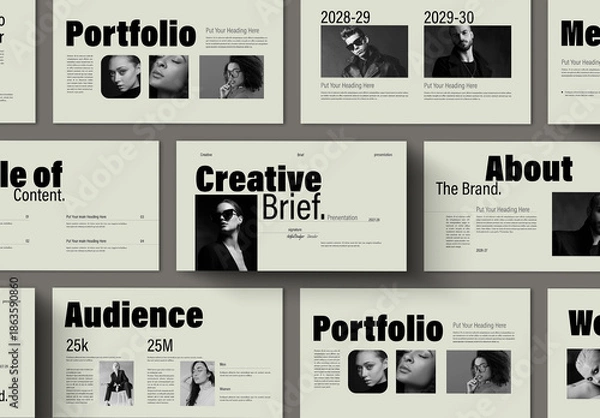 Obraz Creative Brief Presentation Design