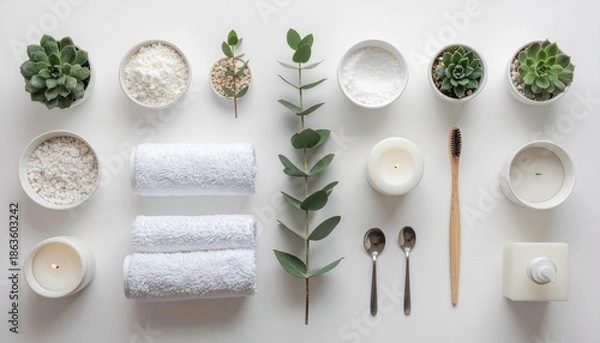 Obraz Minimal beige background with subtle texture
