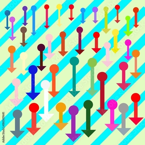 Obraz social network concept