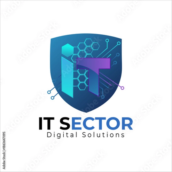 Fototapeta Network Company Logo Design Vector