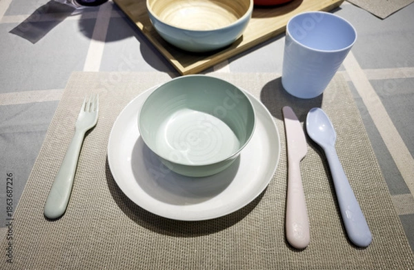 Obraz Modern decorated table