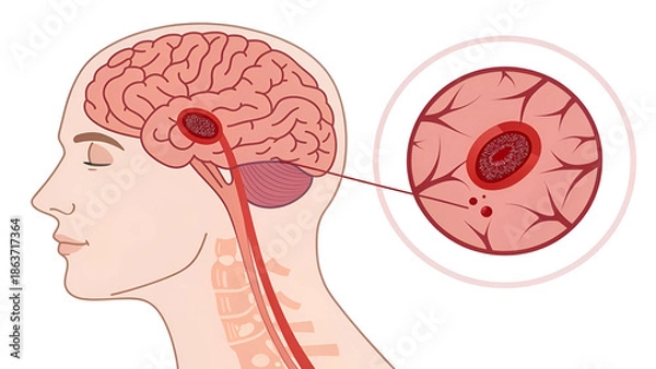 Obraz brain hemorrhage