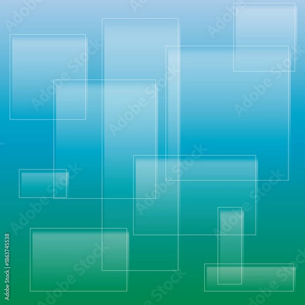 Fototapeta Layout Glasplättchen 5