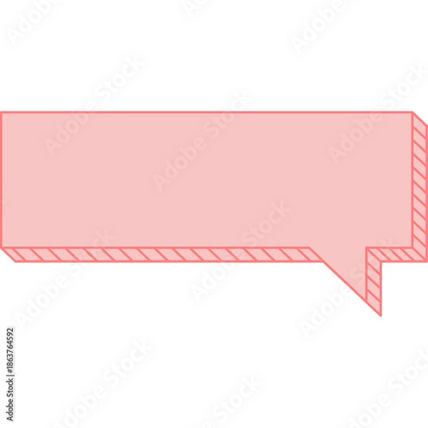 Obraz Comic Text Box