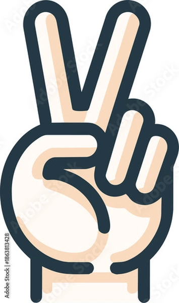 Obraz Hand Gesture UI Icons