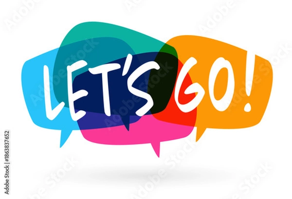 Obraz Let's Go !
