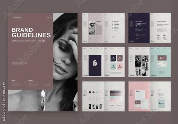 Obraz Brand Guidelines Brochure