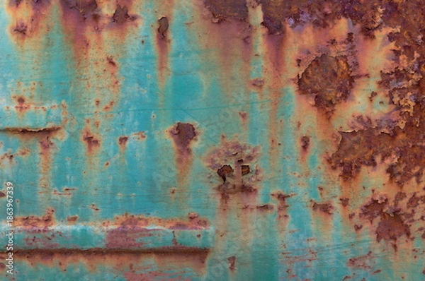 Obraz rusty metal texture