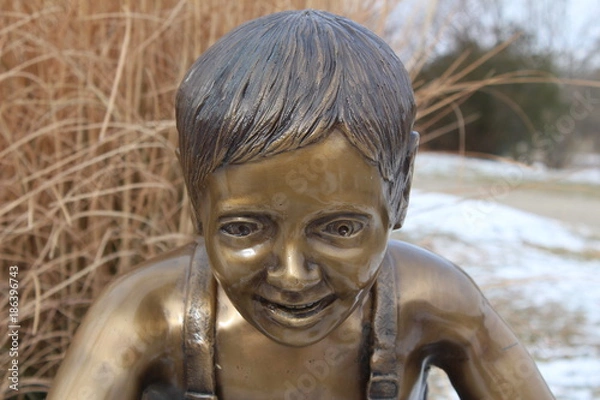 Obraz Statues in Bronze