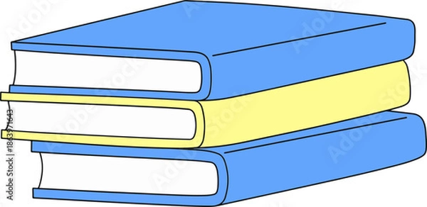 Obraz stack of books