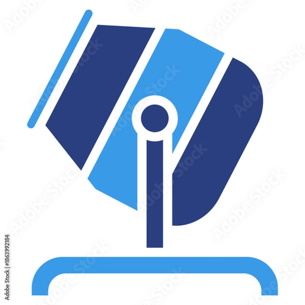 Obraz Cement Mixer  Icon Element For Design