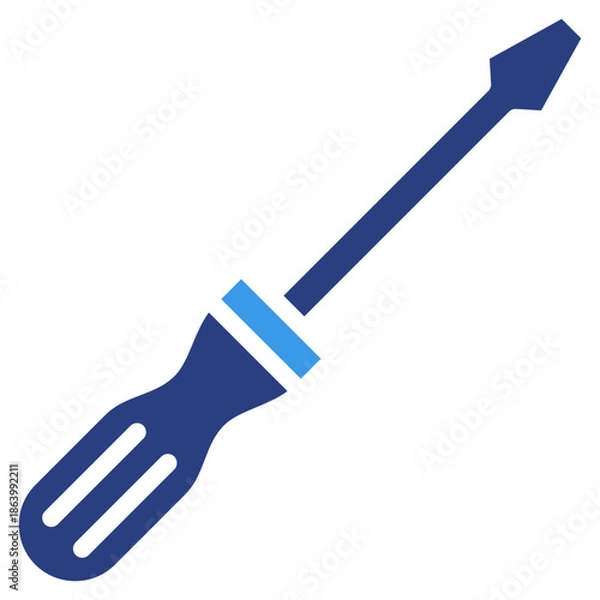 Obraz Screwdriver  Icon Element For Design