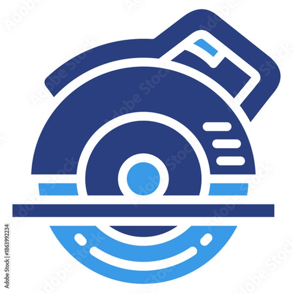 Obraz Circular Saw  Icon Element For Design