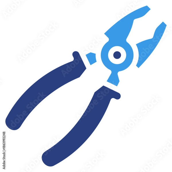 Obraz Pliers  Icon Element For Design