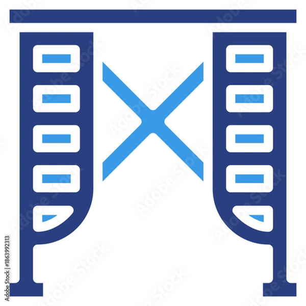 Obraz Scaffolding  Icon Element For Design