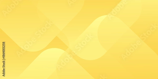 Obraz Yellow abstract background geometry shine and layer element vector illustration