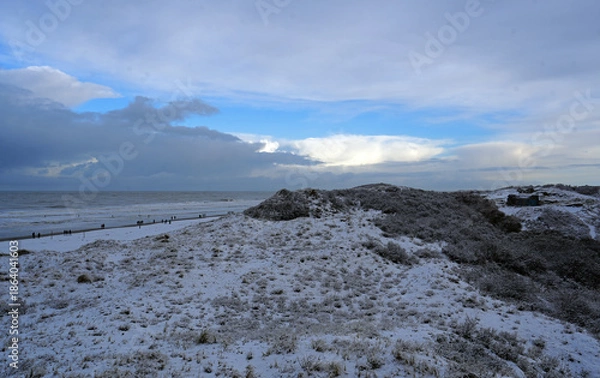 Obraz Schnee auf Norderney