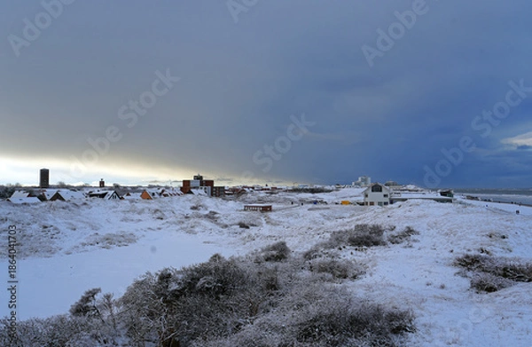 Obraz Schnee auf Norderney