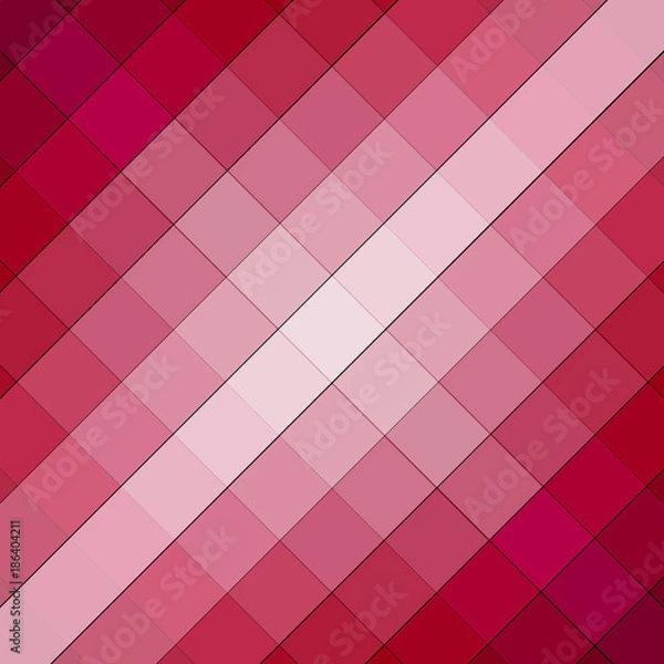 Obraz Pink checkered background pattern
