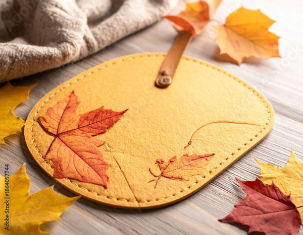 Obraz Felt mouse pad, Generated image	
