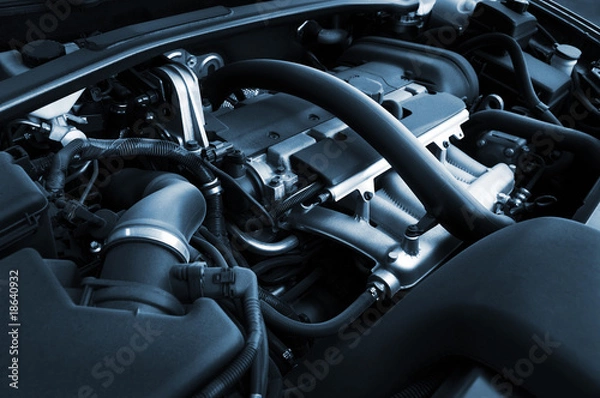 Obraz powerful engine