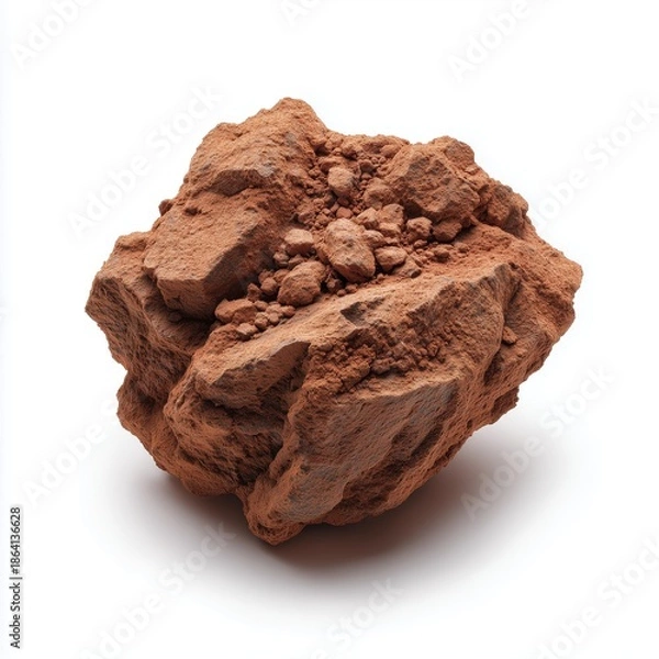 Obraz Brown Bauxite Ore Rock
