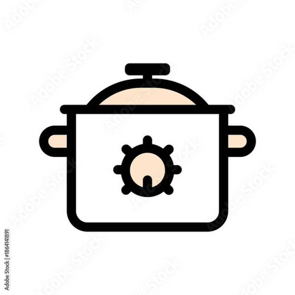 Obraz electric pot icon