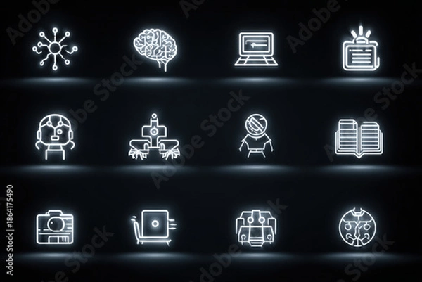 Obraz Virtual Concept - Background