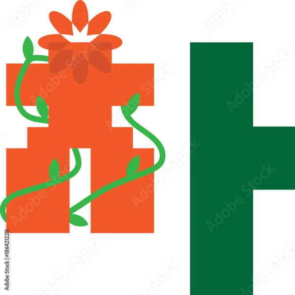 Obraz 자음 한글 꾸미기