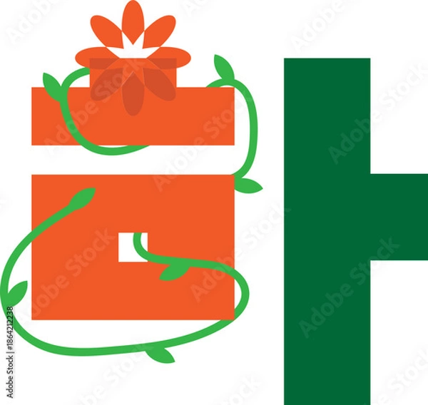 Obraz 자음 한글 꾸미기