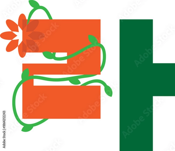 Obraz 자음 한글 꾸미기