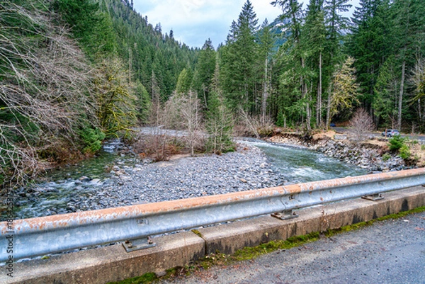 Obraz Roadside River Scene