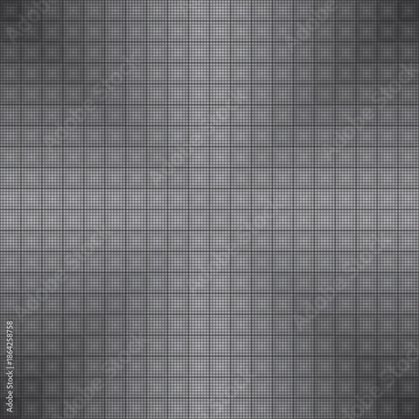 Obraz black and white square mosaic seamless pattern vector illustration