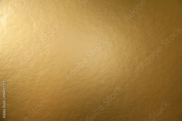 Fototapeta Tekstura złotym metalicznym tle papieru dla projektu Kartki świąteczne lub noworoczne