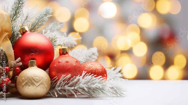 Obraz Red Ornament Close-Up