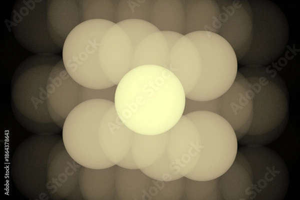 Obraz imaginatory lush fractal texture generated image abstract background