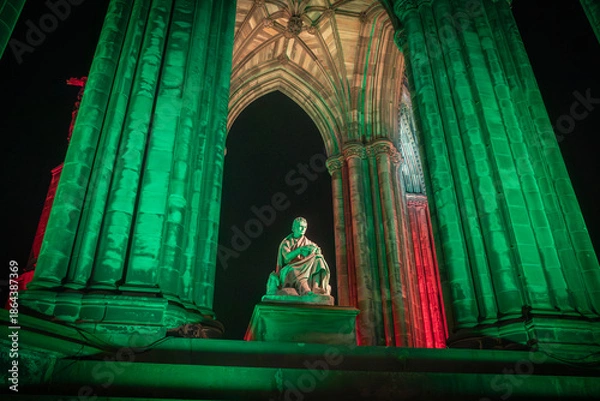 Obraz Scott Monument, Edinburgh